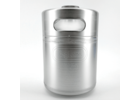 KegLand Mini Keg | Stainless Pressurizable Beer Keg | 2L | 0.5 Gallon