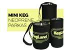 KegLand Mini Keg Neoprene Parka | Mini Keg Insulating Jacket