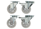 KOMOS® Kegerator Heavy Duty Wheel Upgrade | 4 Casters | Standard & Deluxe Models