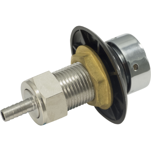 Beer Faucet Shank | Stainless | 2