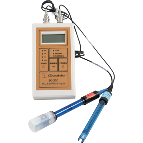 Vinmetrica SC-300 SO2, pH & TA Analyzer Pro Kit