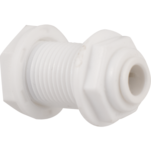 Monotight Push-In Fitting - 6.35 mm (1/4 in.) Female Bulkhead