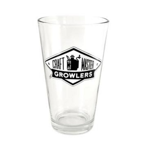 Craft Master Growlers Craft Master Pint Glass MoreBeer