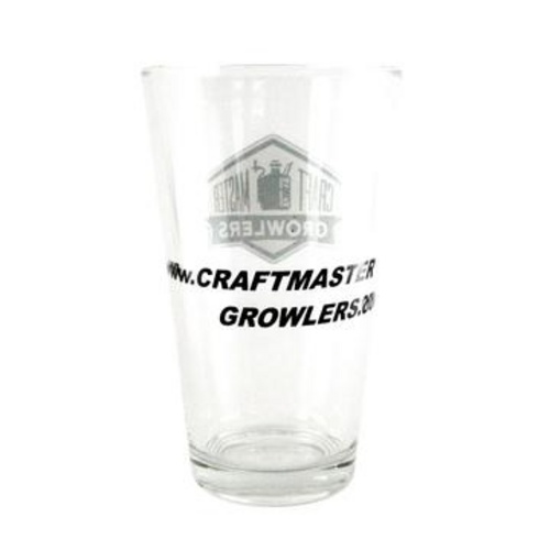 Craft Master Growlers | Craft Master Pint Glass
