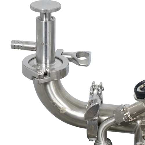 MB® Manual Keg Filler 4 Station Keg Filling FOBs Foam On Beer