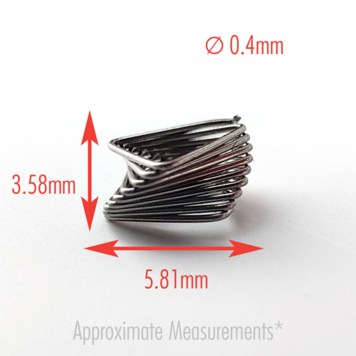 Large Stainless Steel Spiral Prismatic Packing | SPP | 500 g