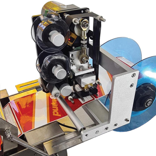 Semi-Automatic Label Applicator Machine for Self-Adhesive Labels | Date Printer | 110V