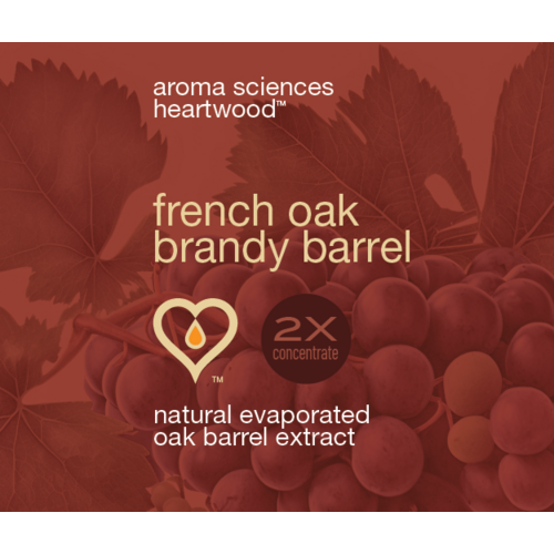 Aroma Sciences | French Brandy Barrel Liquid Extract | Double Concentrated | Natural Evaporated Oak Extract