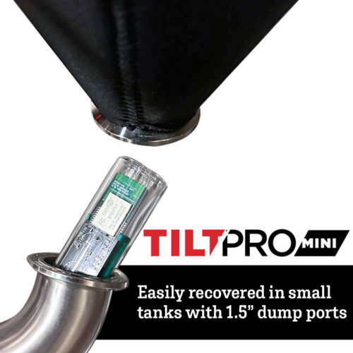 Tilt® Pro Mini Hydrometer and Thermometer Blue MoreBeer