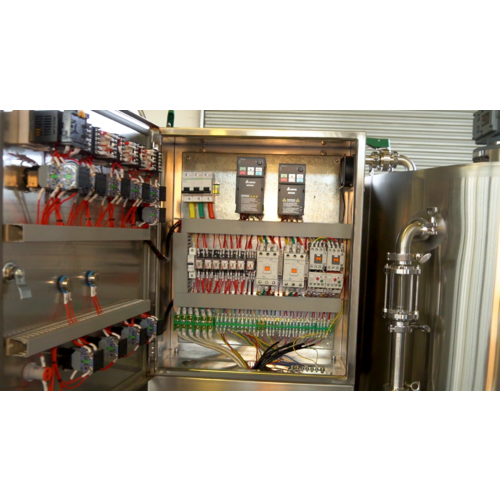 MB® Oil Heated Brewhouse | 3 Vessel | HLT | Mash Tun | Boil Kettle | Wort Pump | HLT Pump | Heat Exchanger | Control Panel | CIP | 1 to 10 bbl