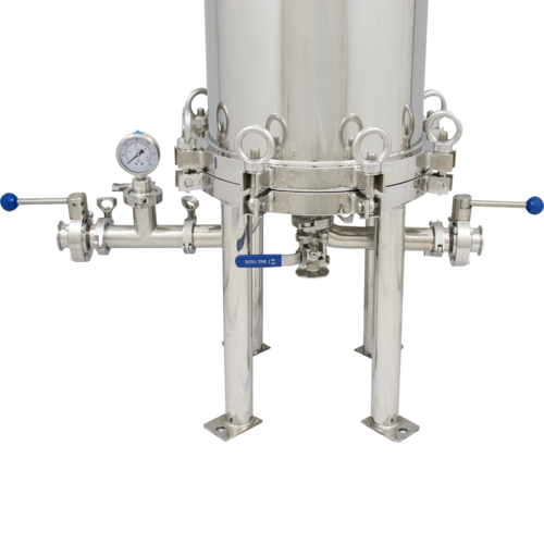 BevBright Stainless Steel Lenticular Filter Housing | 12