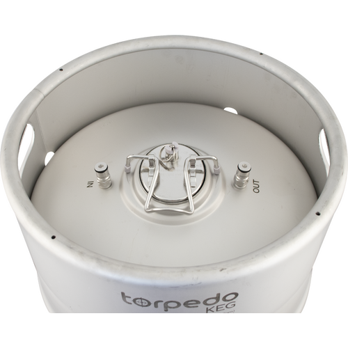 Torpedo Keg | Ball Lock Keg | Stainless Steel Corny Keg | Low2 Keg Lid O-Ring | Superior Oxygen Barrier Properties | 10 Gallon