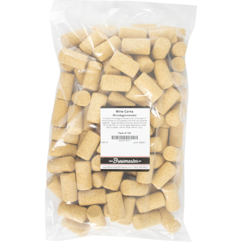 Microagglomerated Wine Corks | Molinas EasyCork® | TCA Free | Compressed Natural Cork | #9 x 1.75