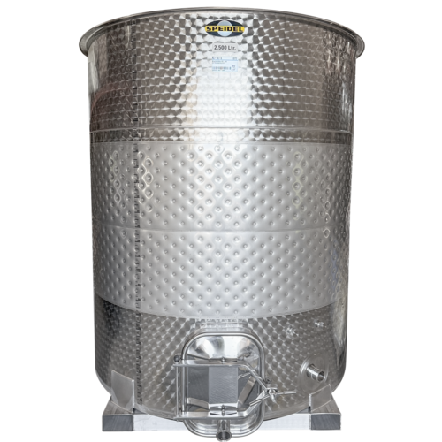 Speidel Red Wine Fermentation Tank | 3 Tons | 2500L/660G | Tippable | Built-in Must Screen