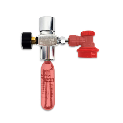 Duotight Mini CO2 Regulator | 16g & 74g Cartridge Compatible | 6.35mm Duotight Compatible