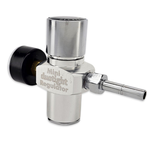 Duotight Mini CO2 Regulator | 16g & 74g Cartridge Compatible | 6.35mm Duotight Compatible
