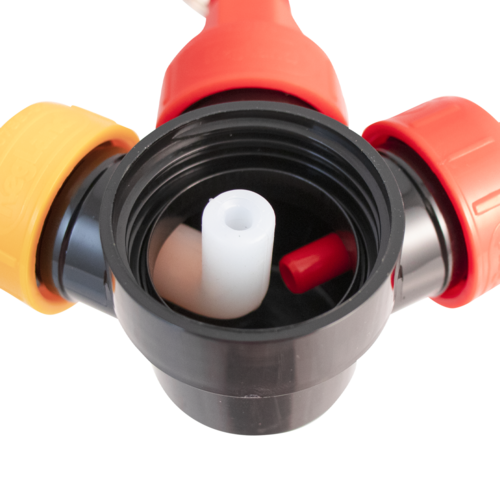 KegLand Oxebar Mono PET Keg | Ball Lock Adapter Tapping Head