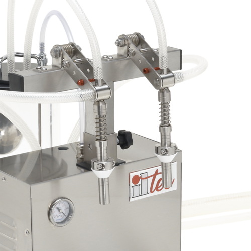 ILTEC Ultrafiller 2 | Vacuum Bottle Filler | 2 Spout | Pneumatic