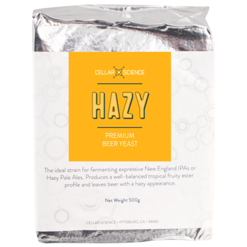 CellarScience® HAZY Dry Yeast | New England Ale | Premium Beer Yeast