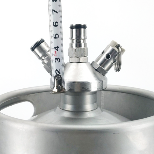 KegLand Mini Keg | Ball Lock Tapping Head