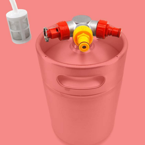 KegLand Mini Keg | Low Profile Ball Lock Tapping Head