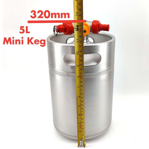 KegLand Mini Keg | Low Profile Ball Lock Tapping Head