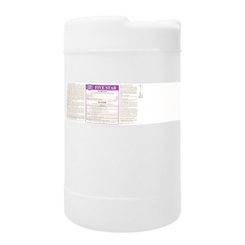 Five Star | Star San Sanitizer | Acid-Based Sanitizer | High Foaming | Flavorless, Odorless, & Non-Toxic