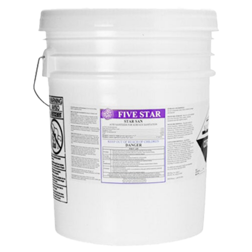 Five Star | Star San Sanitizer | Acid-Based Sanitizer | High Foaming | Flavorless, Odorless, & Non-Toxic