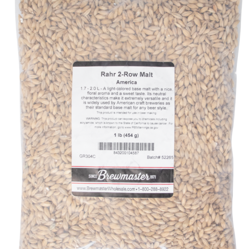 2-Row Malt - Rahr Malting