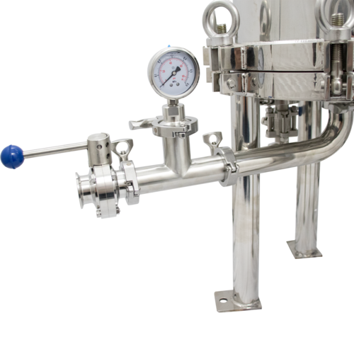 BevBright Stainless Steel Lenticular Filter Housing | 12