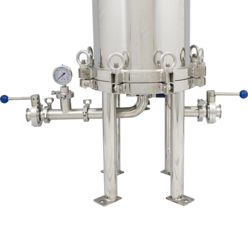 BevBright Stainless Steel Lenticular Filter Housing | 12