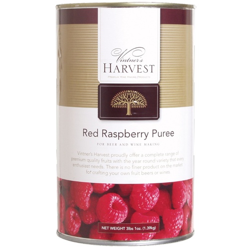 Raspberry puree typically used in fruit beers