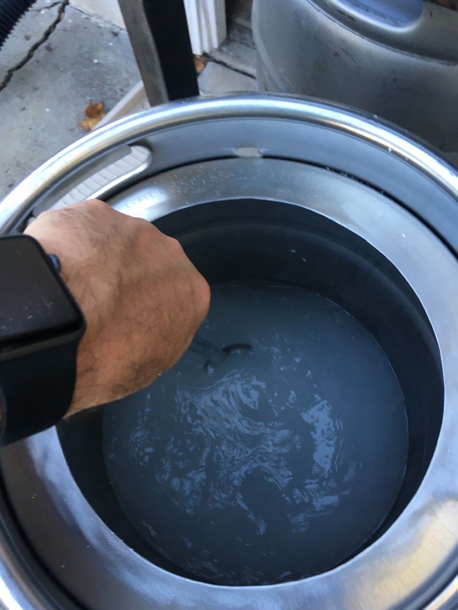 Step 2 making hard seltzer